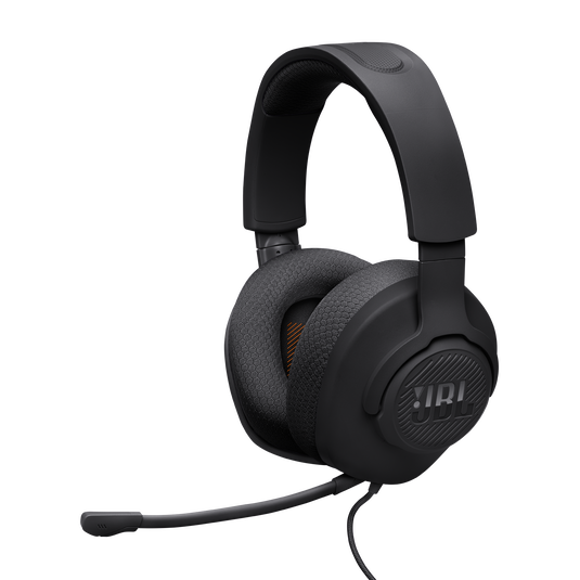 JBL Quantum 100M2 | 着脱可能マイク付有線オーバーイヤーゲーミング